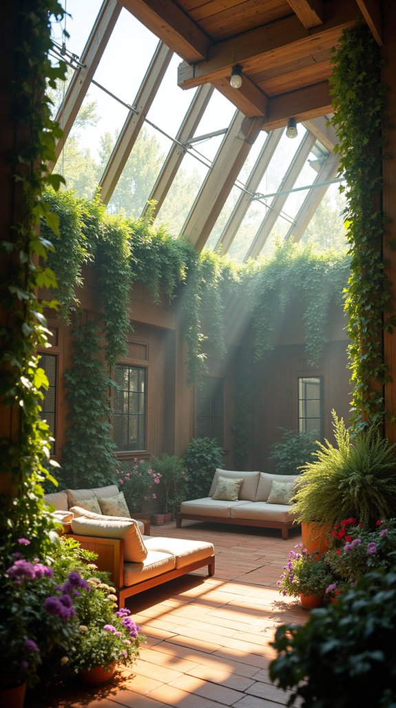 brighten room with skylights