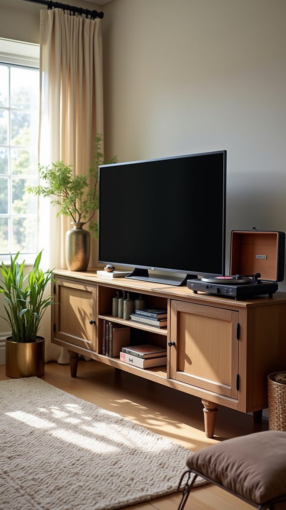 chic vintage tv stands