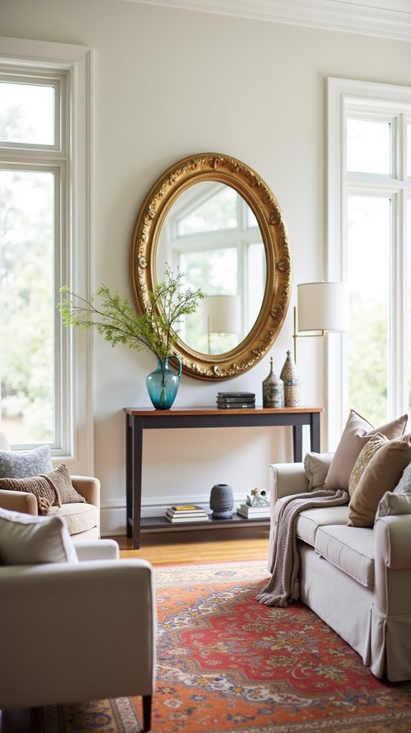 choosing mirrors for living