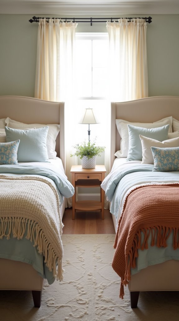color coded bedding choices