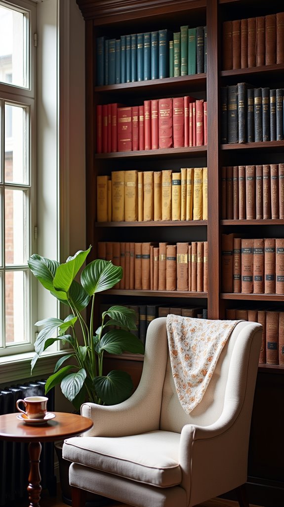 color coded vs genre based organization