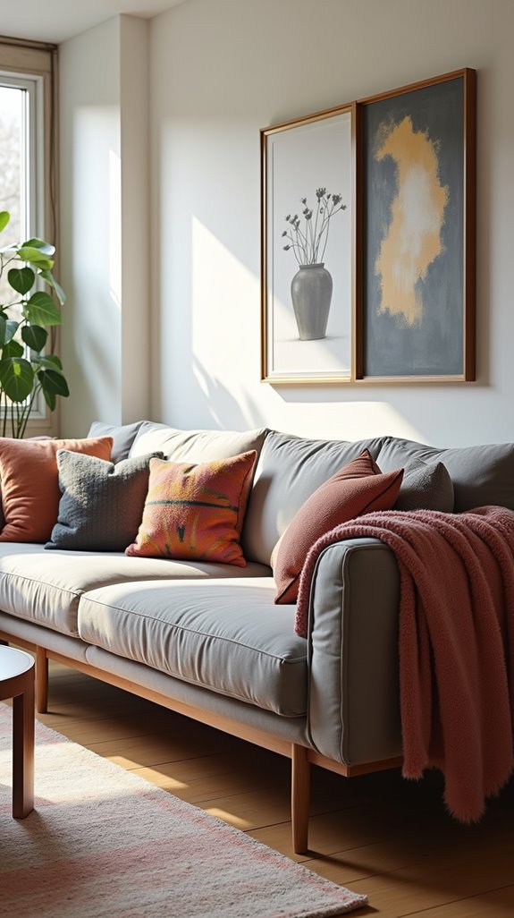 comfortable and stylish sofa