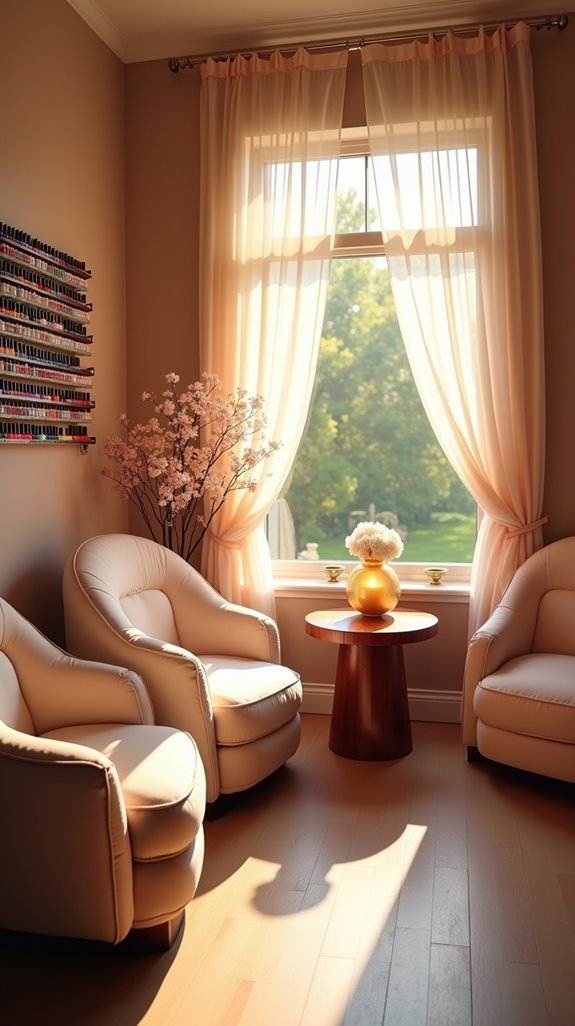 cozy client relaxation corners