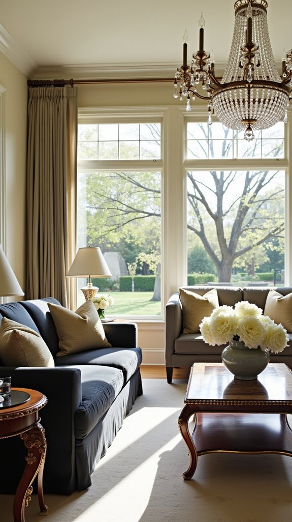 cozy elegance through accessories