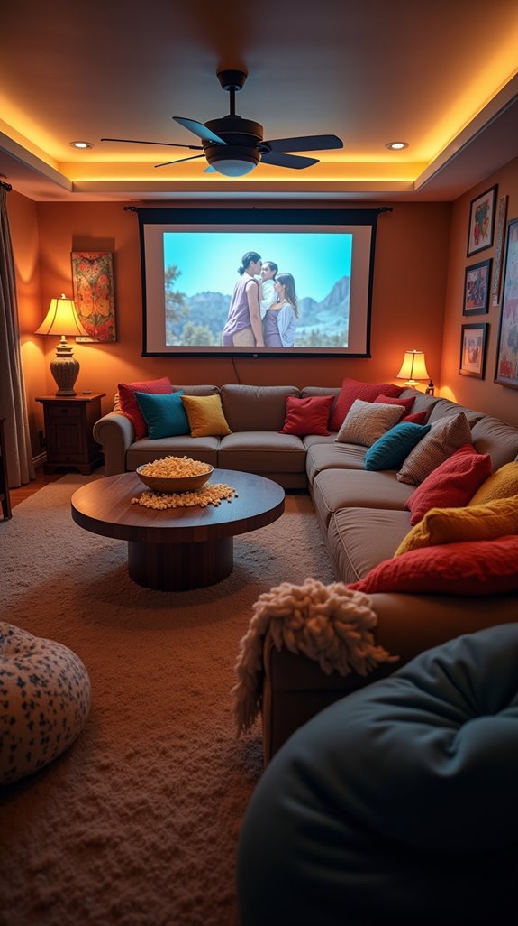 cozy family movie nights