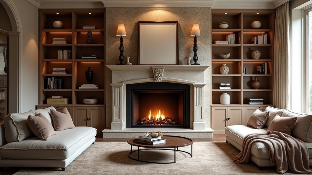 cozy fireplace design inspirations
