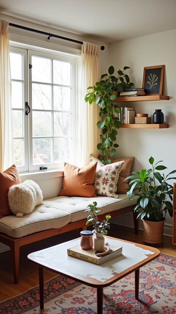 cozy nook window seat