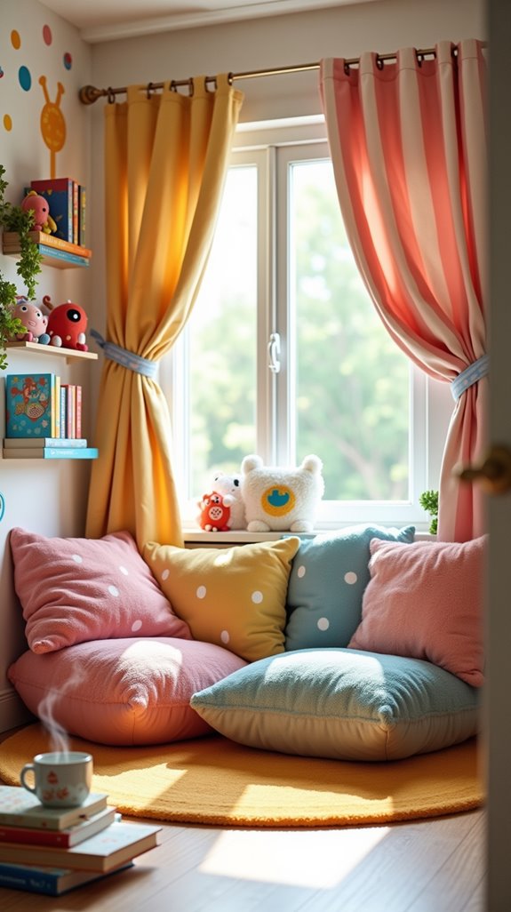 cozy nook with creativity
