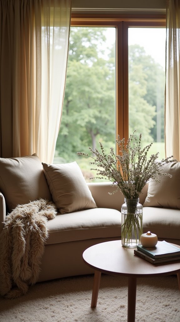 cozy nook with window seating