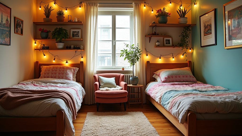 cozy personalized hostel decor