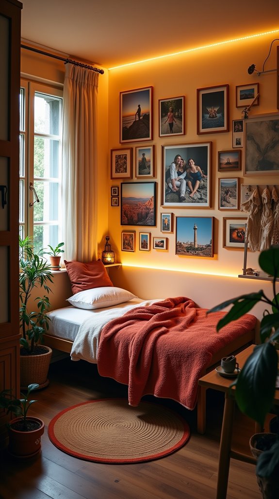 cozy personalized photo gallery