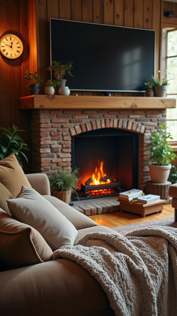 cozy rustic wooden charm