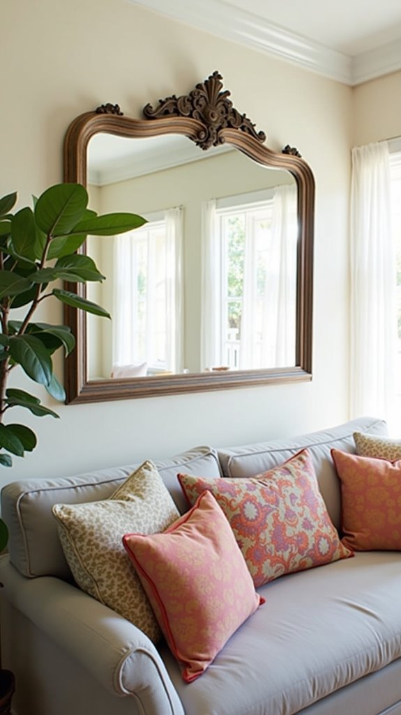 create spacious illusion effect