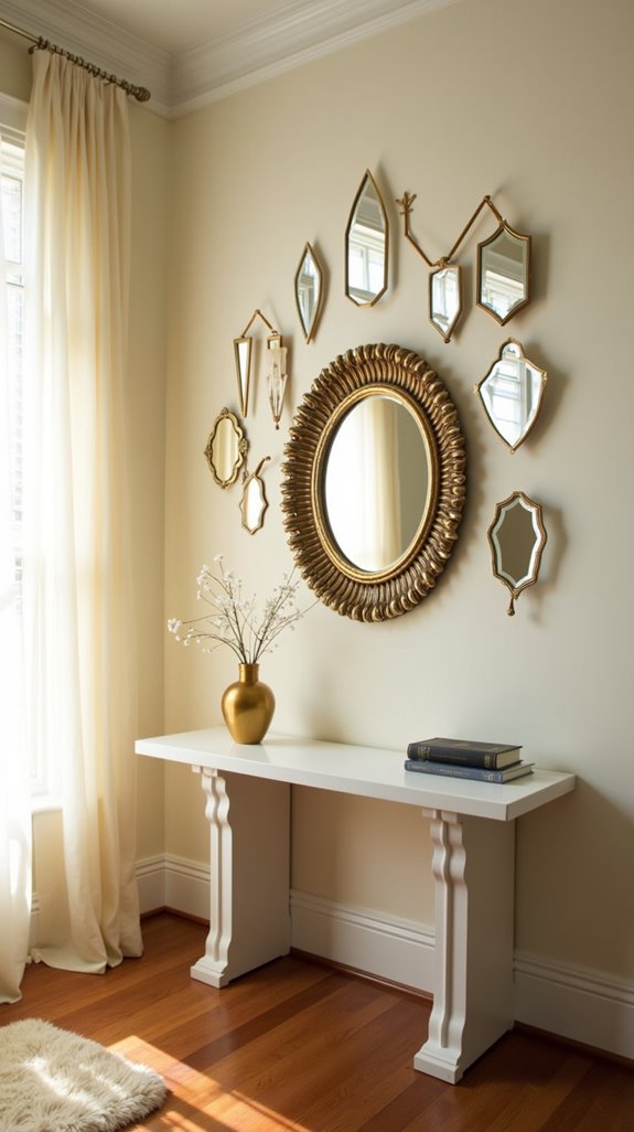 creative mirror hanging techniques