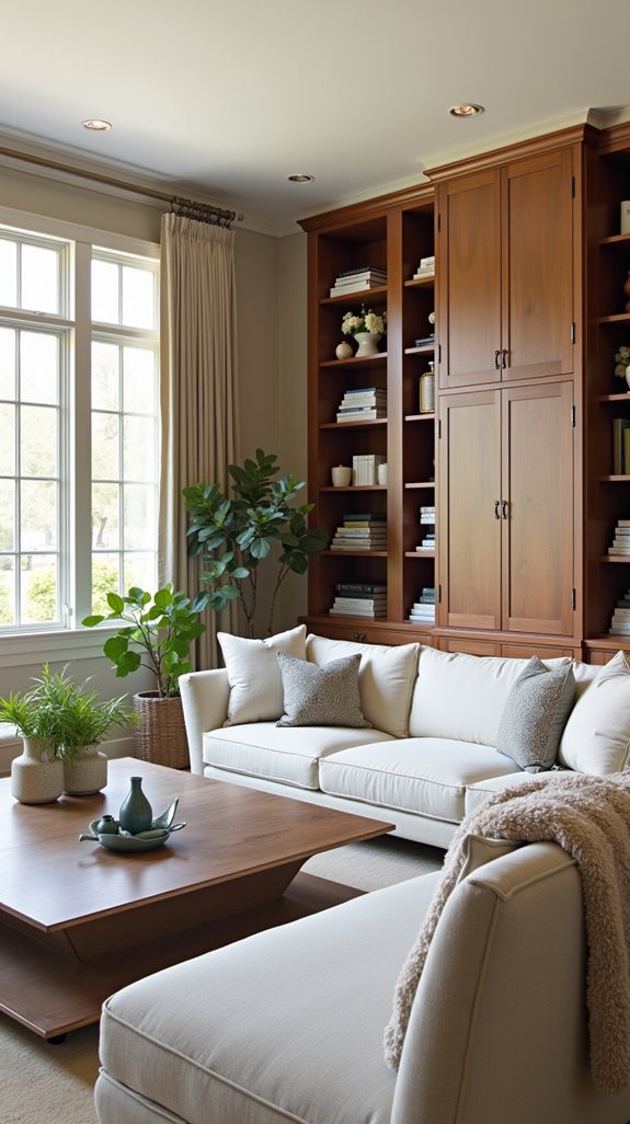 custom built in storage solutions