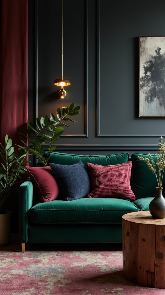 deep colors elevate spaces