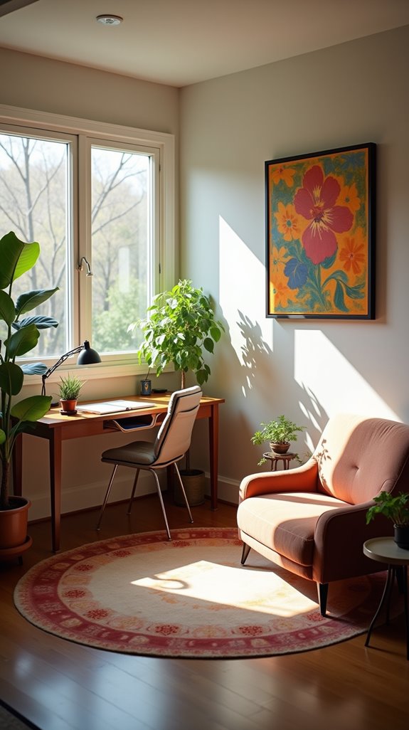 designated spaces for productivity