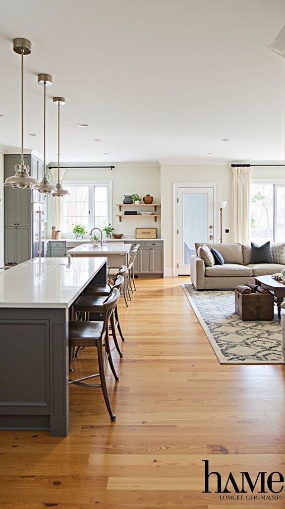 designing cohesive transitional spaces