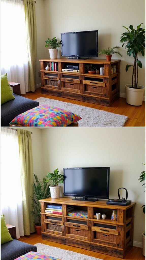 diy pallet tv stand ideas