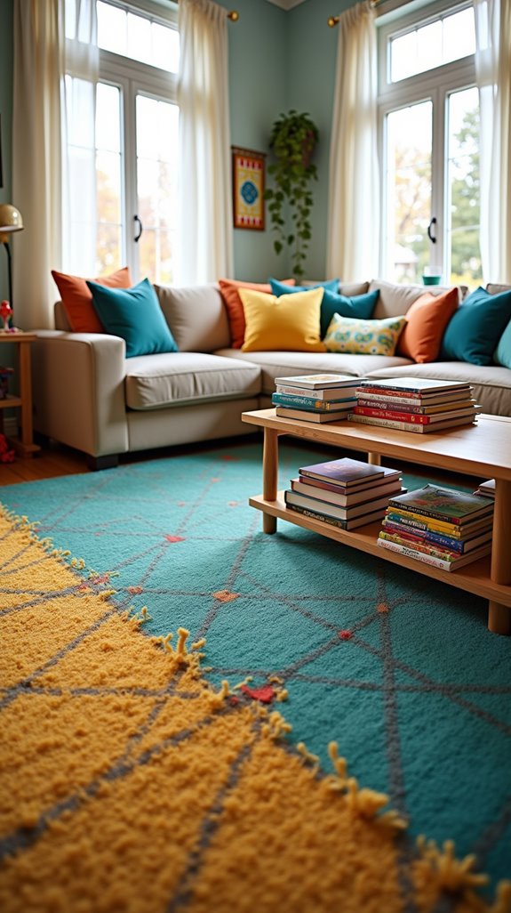 durable kid friendly rug options