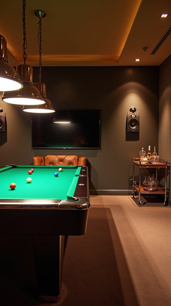 dynamic audio for game room