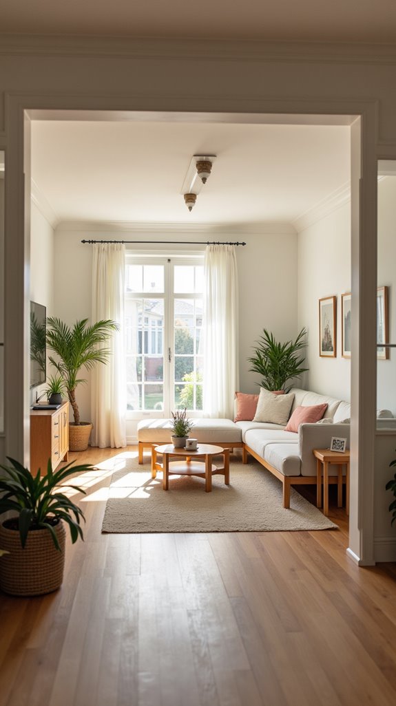 easy mobility in living areas