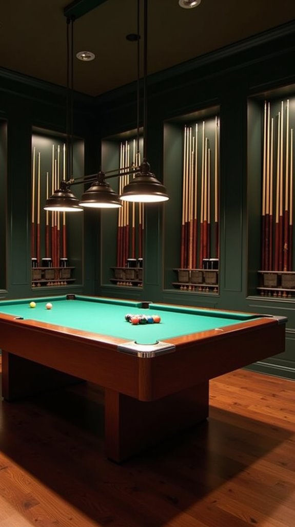 effective cue stick storage