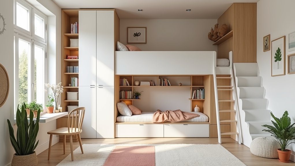 efficient small bedroom designs