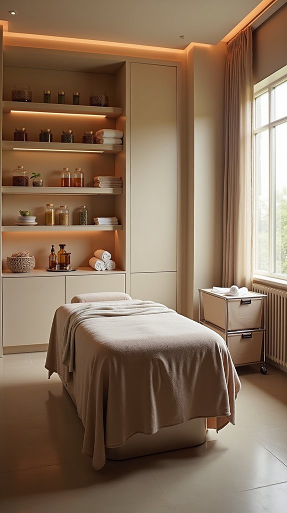 efficient spa supply storage