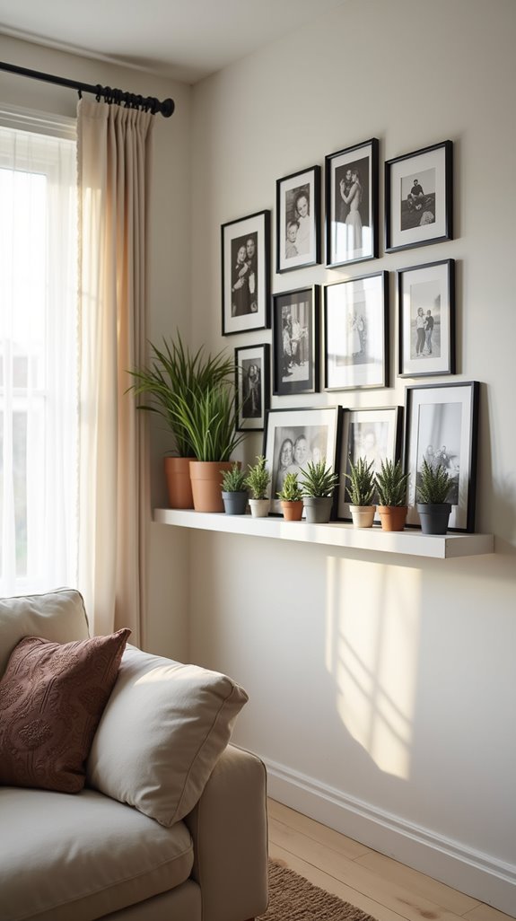 elegant versatile gallery ledge