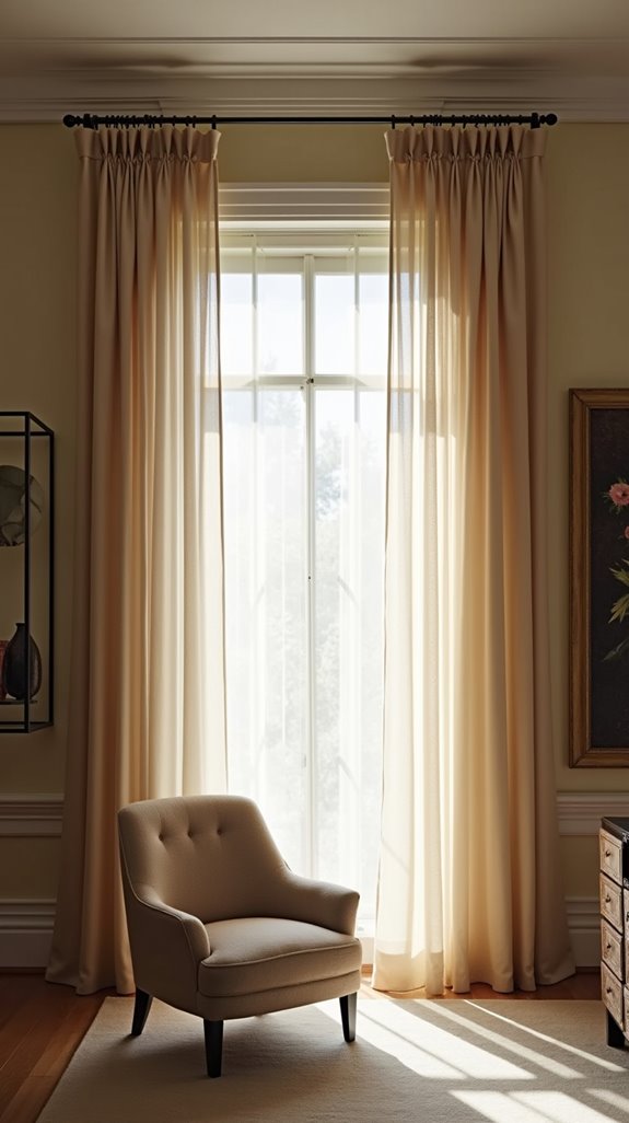 elevate space with curtains