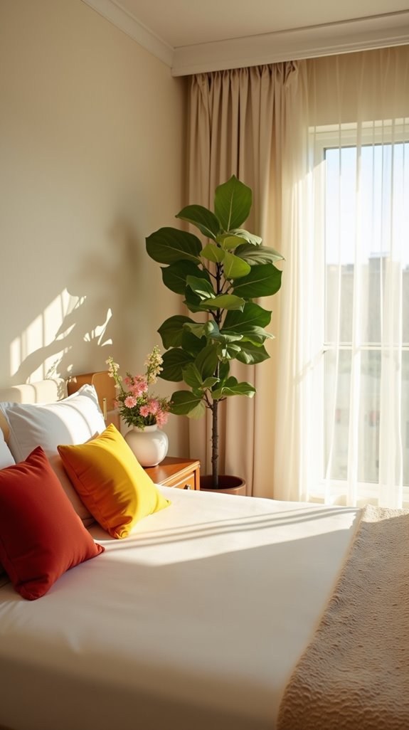 elevate with potted plants