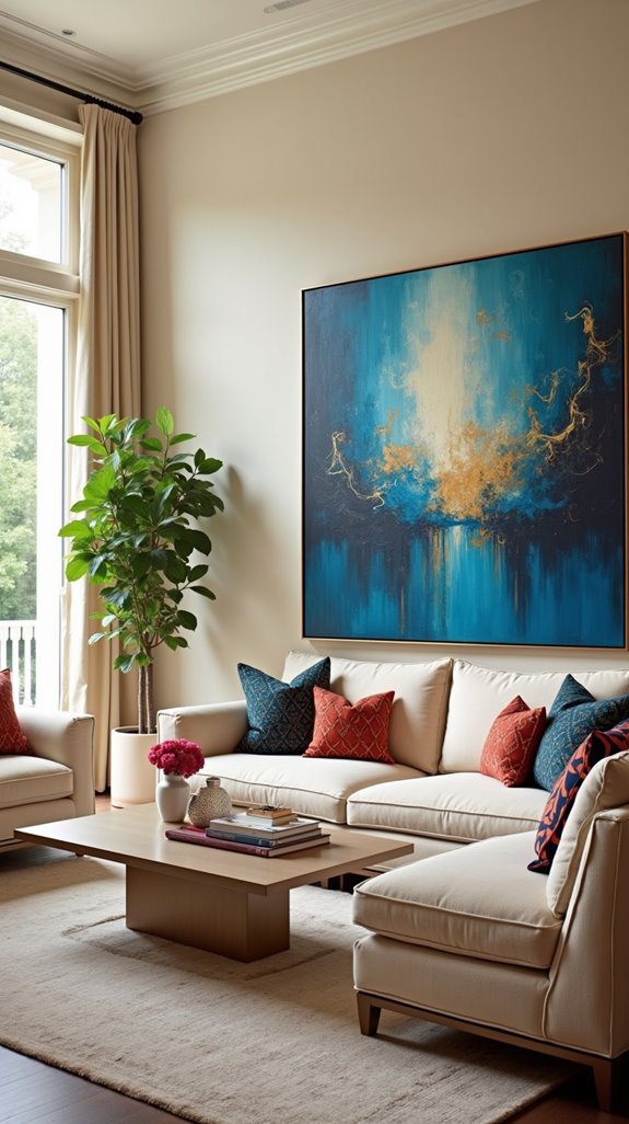 enhance beige decor creatively