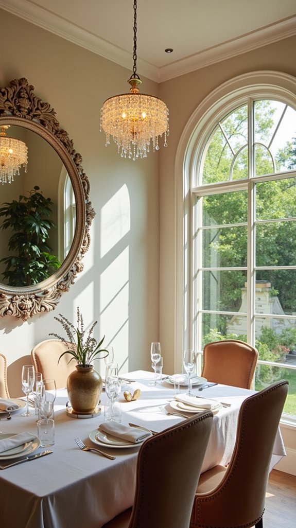 enhance dining area aesthetics