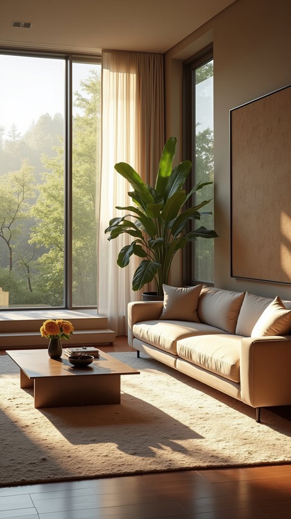 enhance living room ambiance