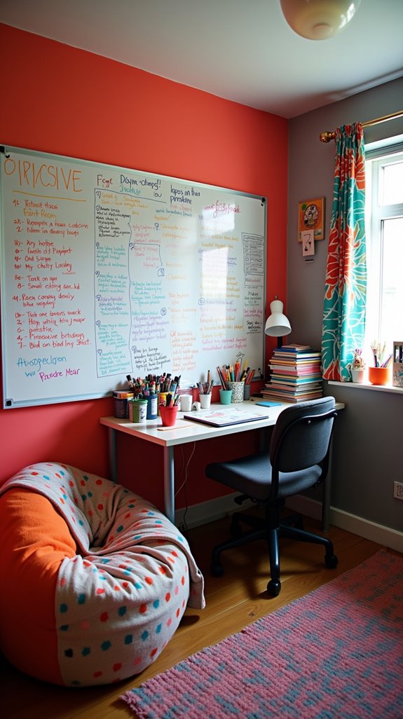 functional creative dorm organization