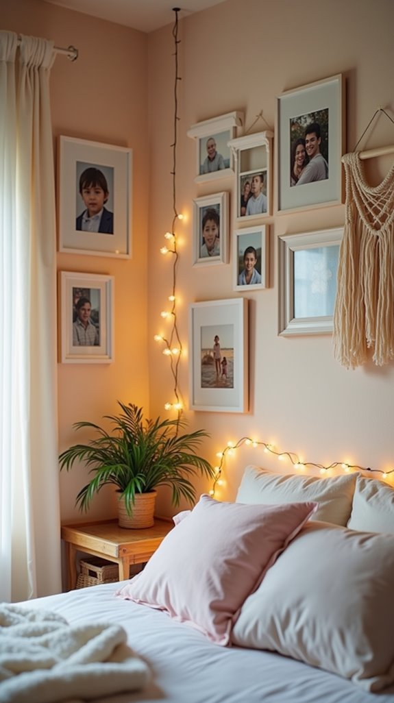 gallery wall of memories