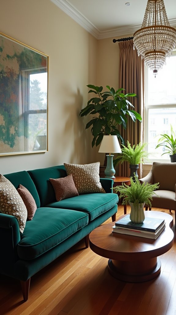 harmonious modern traditional decor blend