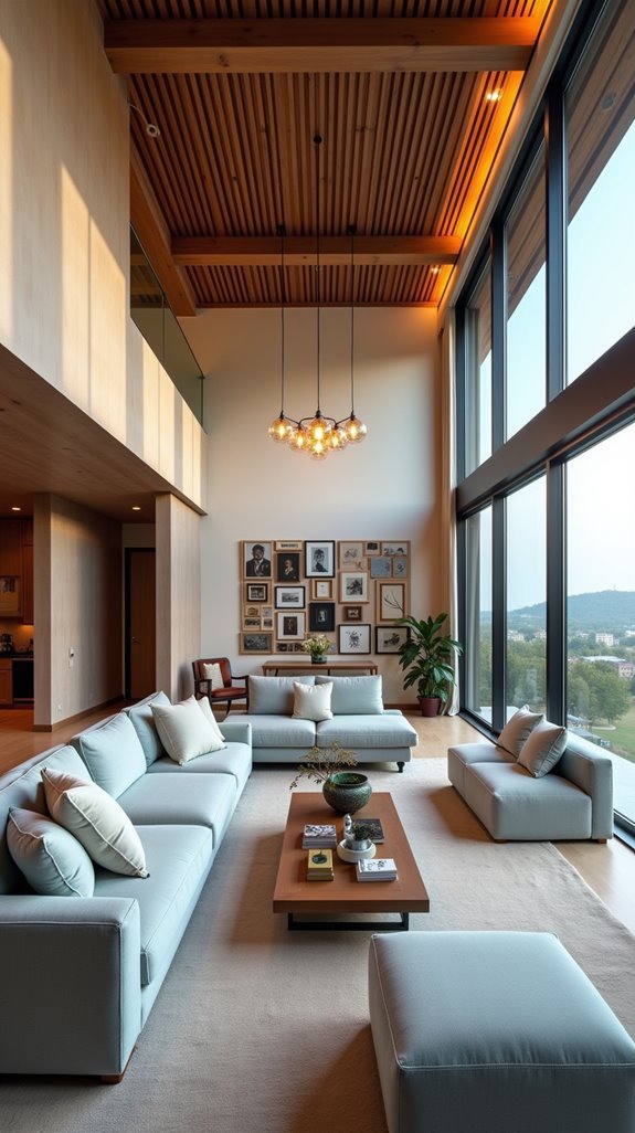 height enhancing ceiling treatments