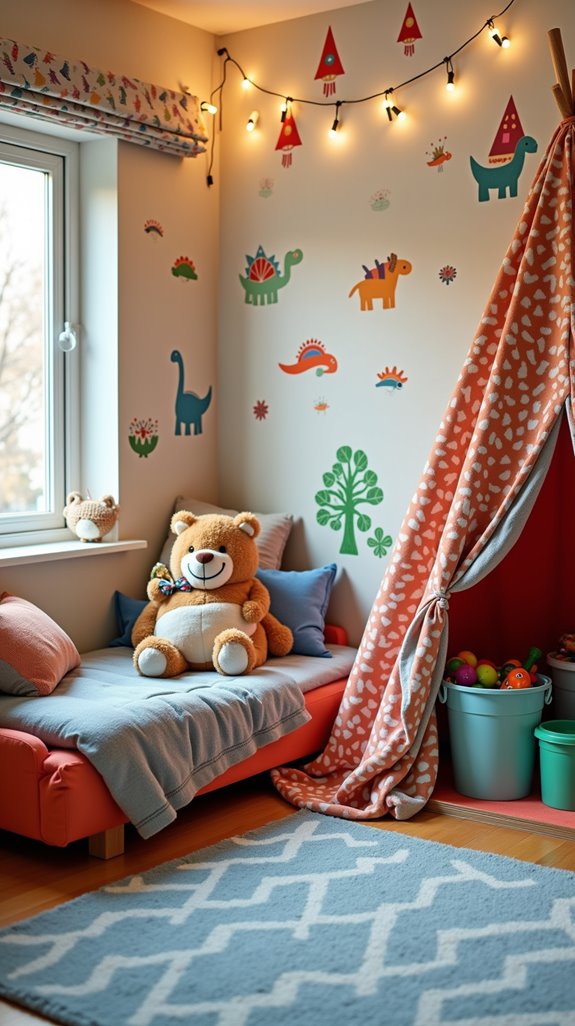 imaginative play zones created