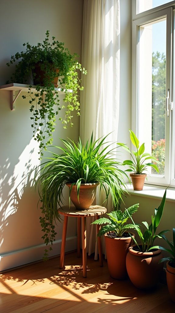 indoor corner garden ideas