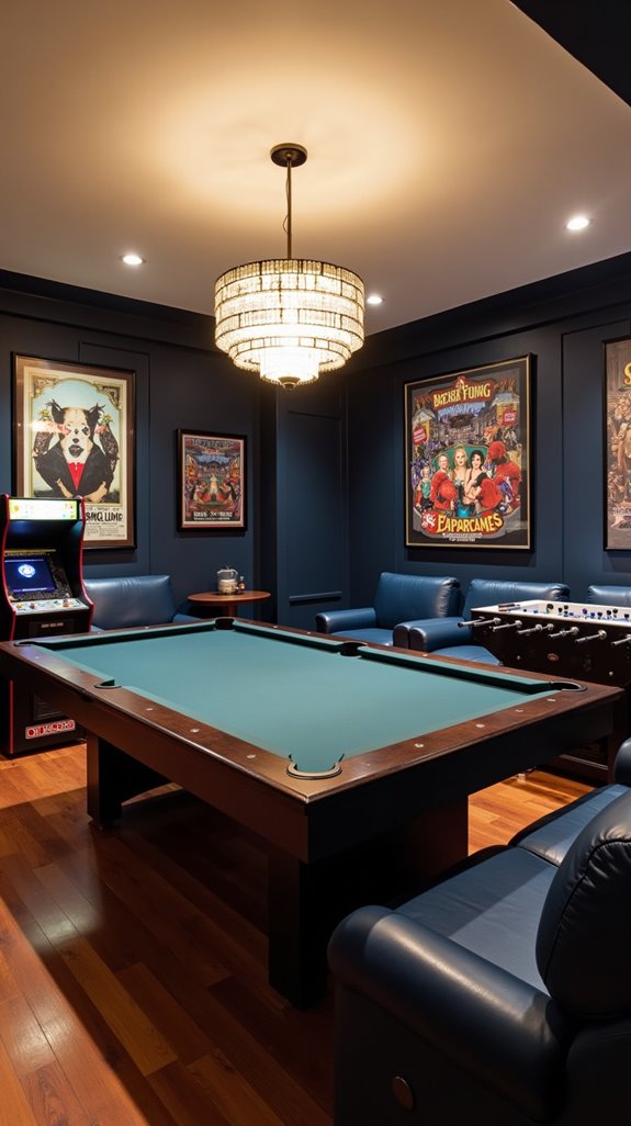 interactive game room variety