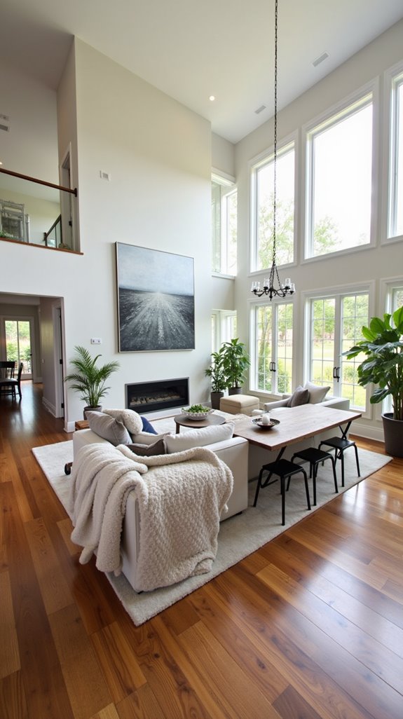 inviting spacious living atmosphere