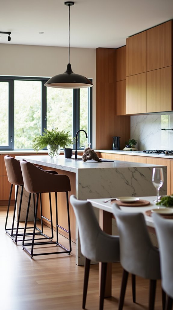 kitchen island social hub