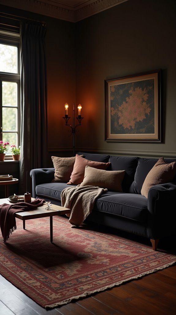 layered rugs for comfort