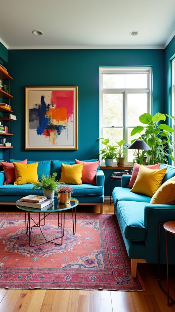 layering colors for vibrancy