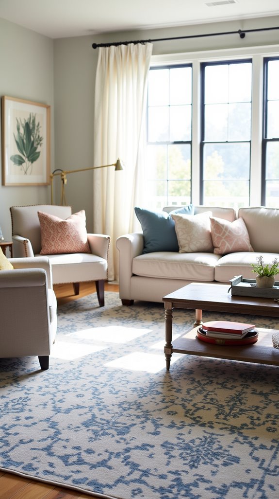 layering rugs for style