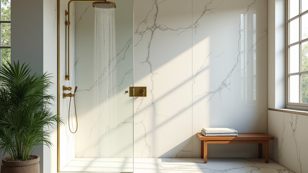 luxurious small shower designs