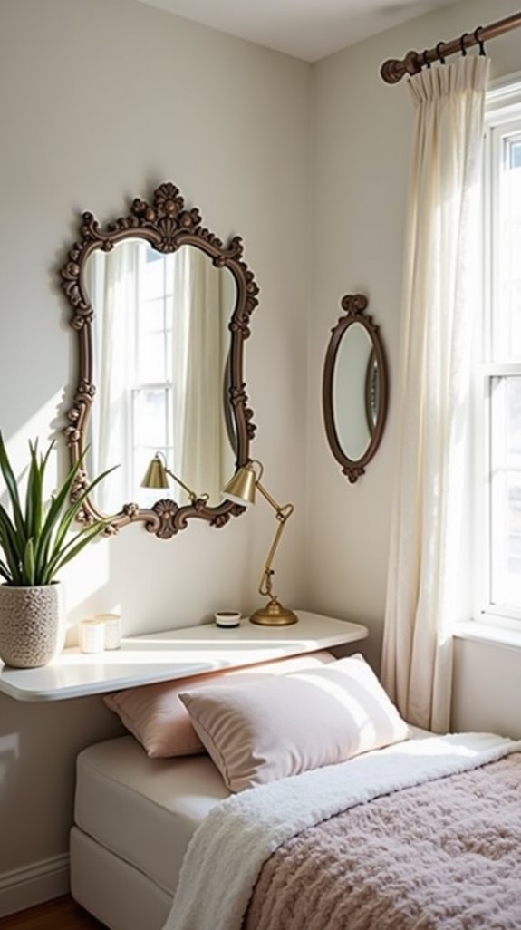 maximize light with mirrors