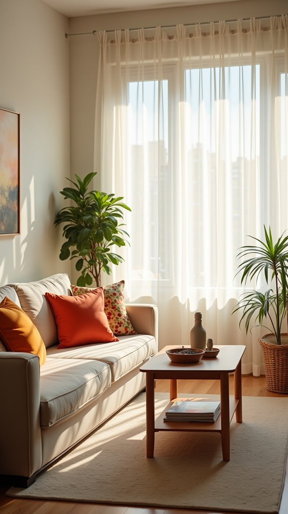 maximize light with sheers